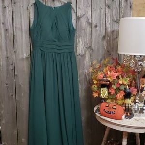 Azazie A12 Green Bridesmaid Dress